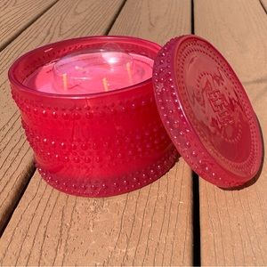 🆕RASPBERRY LINZER COOKIE HARRY SLATKIN HOMEWORX 4 WICK, 18oz CANDLE NWTS!!!